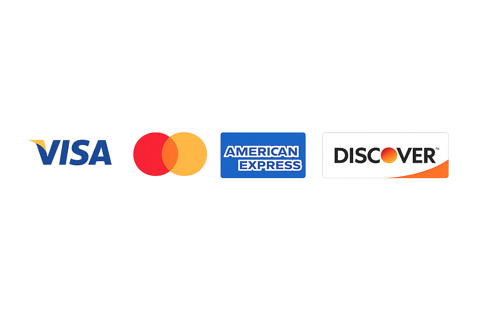 Accepted payment methods